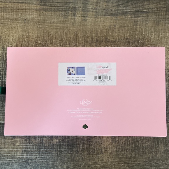 Kate Spade Lenox jewelry dishes - see pics - Picture 2 of 5